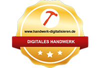 Handwerk-digitalisieren Auszeichnung digitaler Handwerksbetrieb von www.handwerk-digitalisieren.de